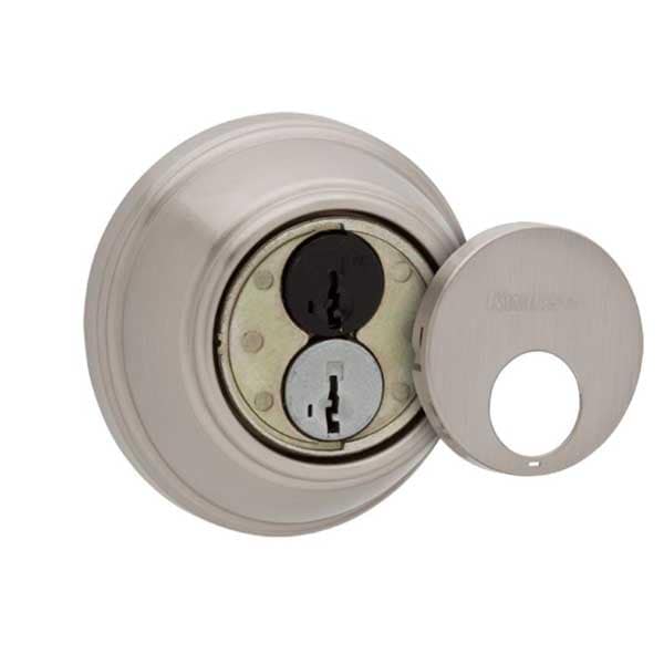 Kwikset: Key Control Deadbolt featuring SmartKey / Satin Nickel